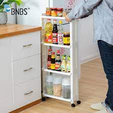 From cupboard organizers to cutlery trays, these unsung heroes will help you declutter your everyday and make your cooking routine sing. Kitchen Storage Racks Wheeled Layers Digital Zakka