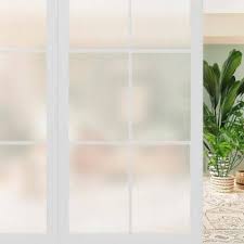 Self-Adhesive - Frost - Window Film - Window Treatments - The Home Depot