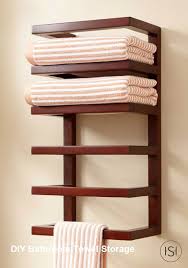 Diy Bathroom Towel Storage Ideas Bathroom Towel Storage Towel Rack Bathroom Hanging Towel Storage