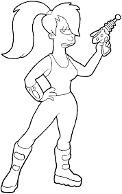 How To Draw Leela From Futurama With Easy Step By Step Drawing Tutorial How To Draw Step By Step Drawing Tutorials Drawing Tutorial Easy Drawings Futurama