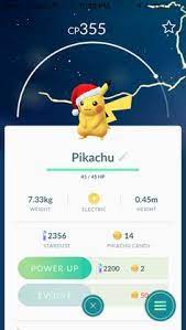 Pokemon Holiday Event Released Pikachu Pokemon Pokemon Go