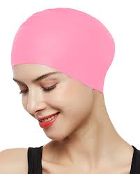 Swimming Cap for Women Men, Durable Flexible 3D Ergonomic Design High  Elastic Silicone Swim Caps Keep Hair Dry Comfortable Waterproof Pink :  Amazon.com.au: Sports, Fitness & Outdoors
