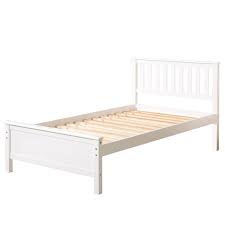 Buy your child a bed that reminds you of your childhood. Wood Platform Bed 78 5 X 42 X 37 Twin Bed Frame For Kids Wood Bed Frame