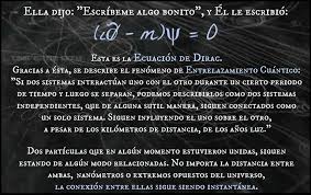 Ecuacion De Dirac Ecuacion De Dirac Formula De Dirac Entrelazamiento Cuantico