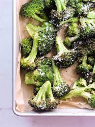 Parmesan Roasted Broccoli Recipe Fresh Fit Kitchen Recipe Parmesan Roasted Broccoli Roasted Broccoli Recipe Broccoli Side Dish