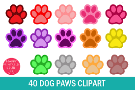 Maybe you would like to learn more about one of these? Printable Dog Paw Print Clip Art Rectangle Circle