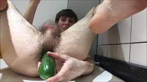 Teen Boy Does Cucumber Anal First Time in Public Gay Porn Video - TheGay.com