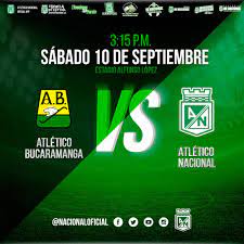90'+6' second half ends, atlético bucaramanga 3, atlético nacional 2. Atletico Nacional Ar Twitter Bucaramanga Vs Atletico Nacional Manana A Las 3 15 P M En El Estadio Alfonso Lopez Vamosnacional