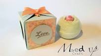 How to make a Bath Bomb gift box tutorial.