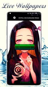 Download the background for free. Anime Girly Nezuko Demon Slayer 4k Live Wallpapers Fur Android Apk Herunterladen