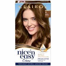 Clairol Nice N Easy Light Brown 6 Permanent Hair Dye Wilko