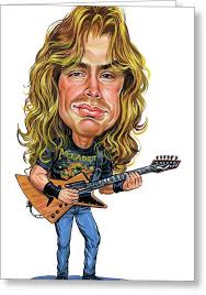 Megadeth Greeting Cards for Sale