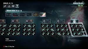 Arkham knight shows locations of trophies on the first island, with puzzle solutions. All Arkham Knight Riddler Trophies Riddles Locations Product Reviews Net