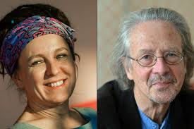 Olga Tokarczuk e Peter Handke levam o Prêmio Nobel de Literatura de 2018 e  2019