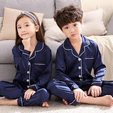 Family Christmas Matching Pajamas Silk Mum Dad Baby Christmas Pyjamas Mama And Baby Dress Sleepwear Mom And Son Outfit Shirt Matching Family Outfits Aliexpress