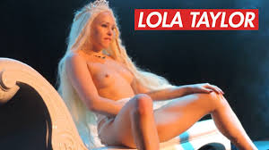 Princess Lola Taylor Live On Stage Stripping in Public as Game of Thrones  Sexy Queen Daenerys