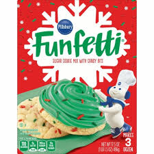 Bake cookies as directed on package. Mariano S Pillsbury Funfetti Holiday Sugar Cookie Mix With Candy Bits 17 5 Oz