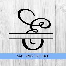 Download E Split Monogram Svg Split Letter Svg Monogram Font Split Etsy Hand Lettering Alphabet Split Monogram Svg Monogram Fonts