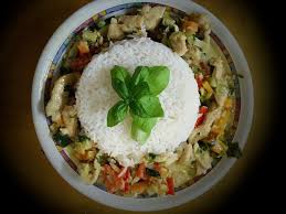 Thai Basilikum Huhn Im Wok Mit Gemuse Und Kokosmilch Von Tomtomwien Chefkoch In 2020 Rezepte Thai Basilikum Rezeptideen