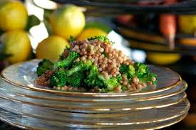 Love and lemons broccoli couscous. Israeli Couscous With Pine Nuts And Broccoli Olive Oil And Lemons Dina Honke