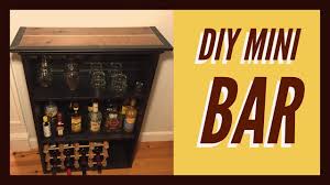 To camouflage your bar refrigerator, try using a butcher block slab as a makeshift counter and attach a magnetic caddy for silverware storage. 27 Mini Bar Ideas That Will Make Your Friends Jealous In 2021 Houszed