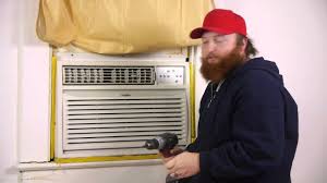 Window air conditioner security bars. How To Secure A Window Air Conditioner So That It Cannot Be Pushed In Window Air Conditioners Youtube