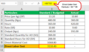 How do you calculate direct labor cost? Standard Cost Formula Step By Step Calculation With Examples