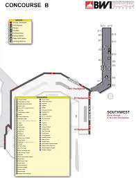 Offering food, history, and culture of the city's most famous districts. Baltimore Washington Airport Bwi Terminal Maps Maps Of Shops Restaurants Food Court Check In 2021