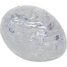The clear skull 3d crystal puzzle from bepuzzled is a sleek, translucent, crystalline puzzle with 48 unique interlocking pieces. Scrambled Egg 3d Jigsaw Puzzle 3d Crystal Puzzles Puzzle Master Inc