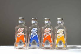 1950 S Galaxy Syrup Space Scout Bottle Figural Bank Advertising Packaging Atomic Age Vintage Packaging Banks Advertising Atomic Age