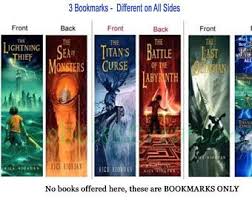 Percy Jackson 3 Lot Set Bookmark Olympians Lightning Thief Fun Bookmarks For Reading Art Percy Jackson The Lost Hero Jackson