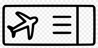 Download these amazing cliparts absolutely free and use these for creating your presentation, blog or website. Plane Ticket Icon Png Clipart 2734649 Pikpng