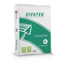 B karplaster dış çimento esaslı, hazır dış cephe sivası. Sivatek 35 Kg Izmir Yapi Market