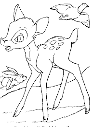 Bambi Coloring Page Print Bambi Pictures To Color At Allkidsnetwork Com Coloring Pages For Kids Disney Coloring Pages Horse Coloring Pages