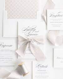 Timeless Script Ribbon Wedding Invitations In 2021 Wedding Invitation Ribbon Fun Wedding Invitations Wedding Invitations