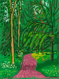 Ipad Digital Works David Hockney David Hockney Paintings David Hockney Art David Hockney