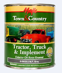 Majic Paint Tractor Truck Implement Exterior Oil Based Enamel Massey Ferguson Gray 8 0955 2