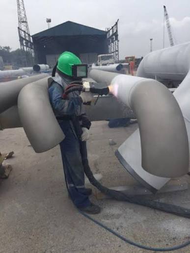 Thermal Spray Twin Wire Arc Spray Coating 3