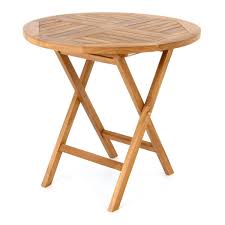Schlichte eleganz in kombination mit hochwertiger verarbeitung & design verleihen diesem klappbaren holztisch seinen einzigartigen charme im garten, auf der terrasse oder dem balkon. Divero Gartentisch Balkontisch Tisch Holz Teak Klappbar Behandelt O80cm