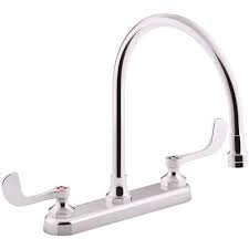 Exclusive designs · lifetime warranty · 90 day returns Kohler Part K 810t70 5aha Cp Kohler Triton Bowe 1 5 Gpm 8 In Widespread 2 Handle Kitchen Faucet With Aerated Flow In Polished Chrome Food Service Kitchen Faucets Home Depot Pro