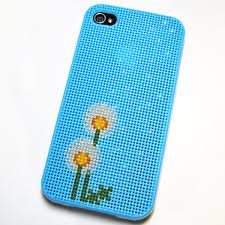 Iphone case cross stitch patterns. Dandelion Iphone Case Cross Stitch Pattern Red Handled Scissors