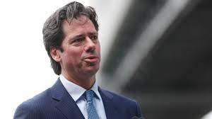 Afl boss gillon mclachlan believes there was enough consultation before the league introduced a afl chief gillon mclachlan always believed the footy season would make it through to the end, but. Afl Footy S Here To Stay In Queensland Says Gillon Mclachlan