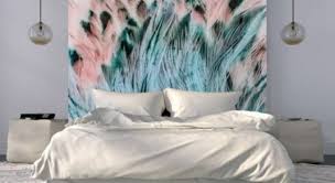 Tu sais parler avec tes amis sur internet? 30 Facons D Adopter Le Papier Peint En Tete De Lit