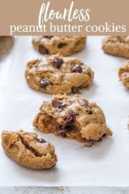 Flourless Peanut Butter Chocolate Ch In 2020 Peanut Butter Oatmeal Chocolate Chip Cookies Flourless Peanut Butter Chocolate Chip Cookies Cookies Recipes Chocolate Chip