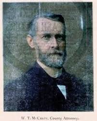 Capt William Thaddeus McCarty Jr. (1838-1925)