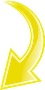 Arrow Curved Yellow Down Curved Arrow Arrow Symbols