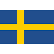 This includes any mark or text referring to the swedish government which thus can give the commercial mark a sign of. Zweedse Vlag Stickers Voor Binnen En Buiten