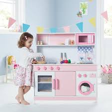 Pink Wooden Kitchen Toys Character George Wooden Play Kitchen Pink Wooden Kitchen Kids Wooden Play Kitchen