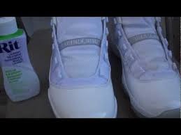 How To Clean White Mesh Sneaker Uppers Using Rit Whitener Brightener Youtube With Images Sneakers White Mesh