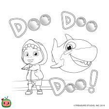 Other Coloring Pages Cocomelon Com Shark Coloring Pages Coloring Pages Happy Birthday Banner Printable